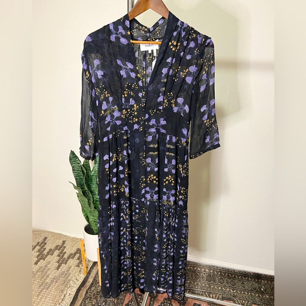 ba&sh printed Lady Dress, midi